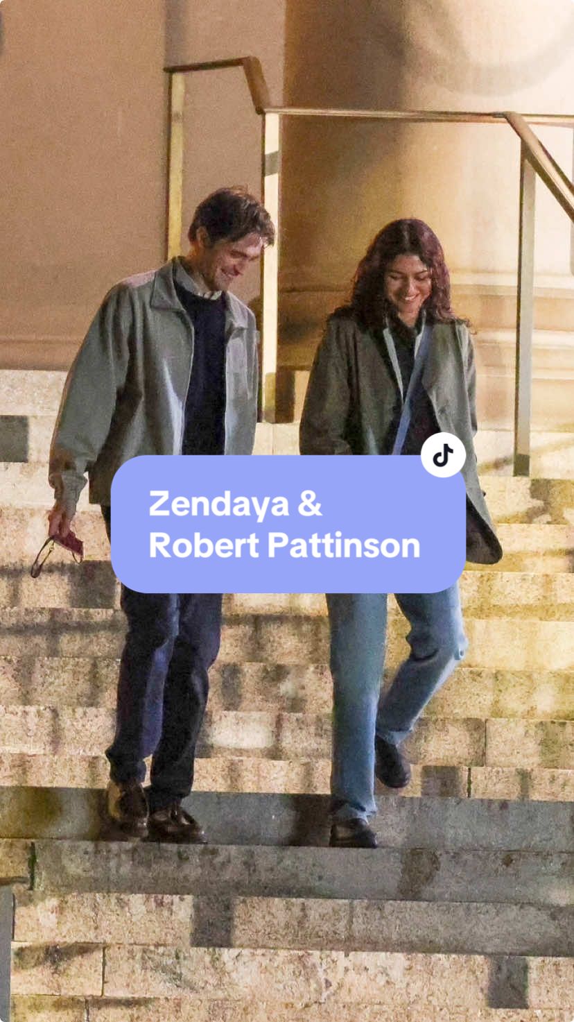 More images of Zendaya and Robert Pattinson filming!