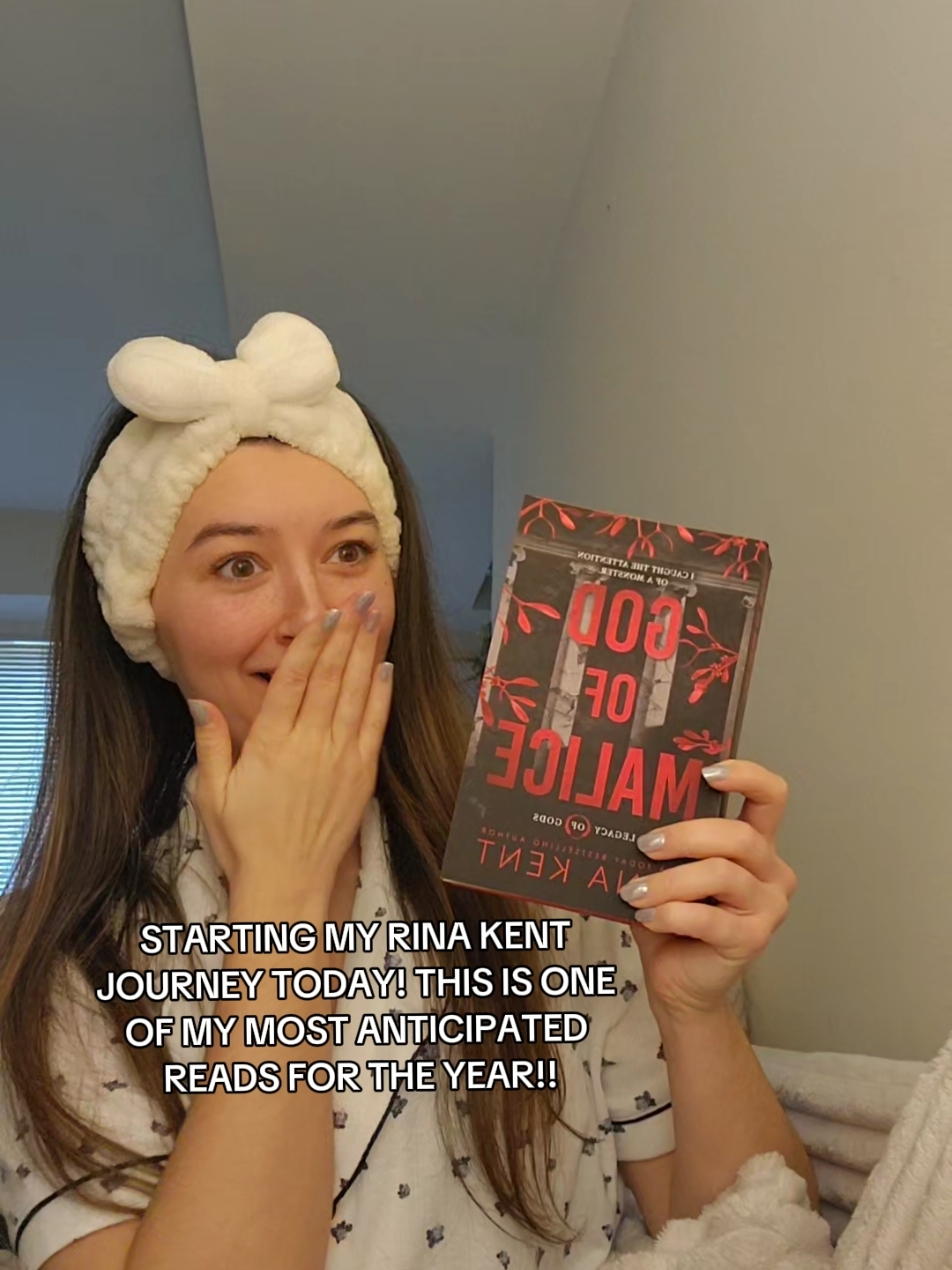 Who's ready for all the reaction videos while I read!? I'm starting my Rina Kent journey because of booktok 🤭 #rinakent #godofmalice #romancebooks #darkromance #darkromancereads #kindleunlimited #kindleunlimitedromance #fyp #BookTok 