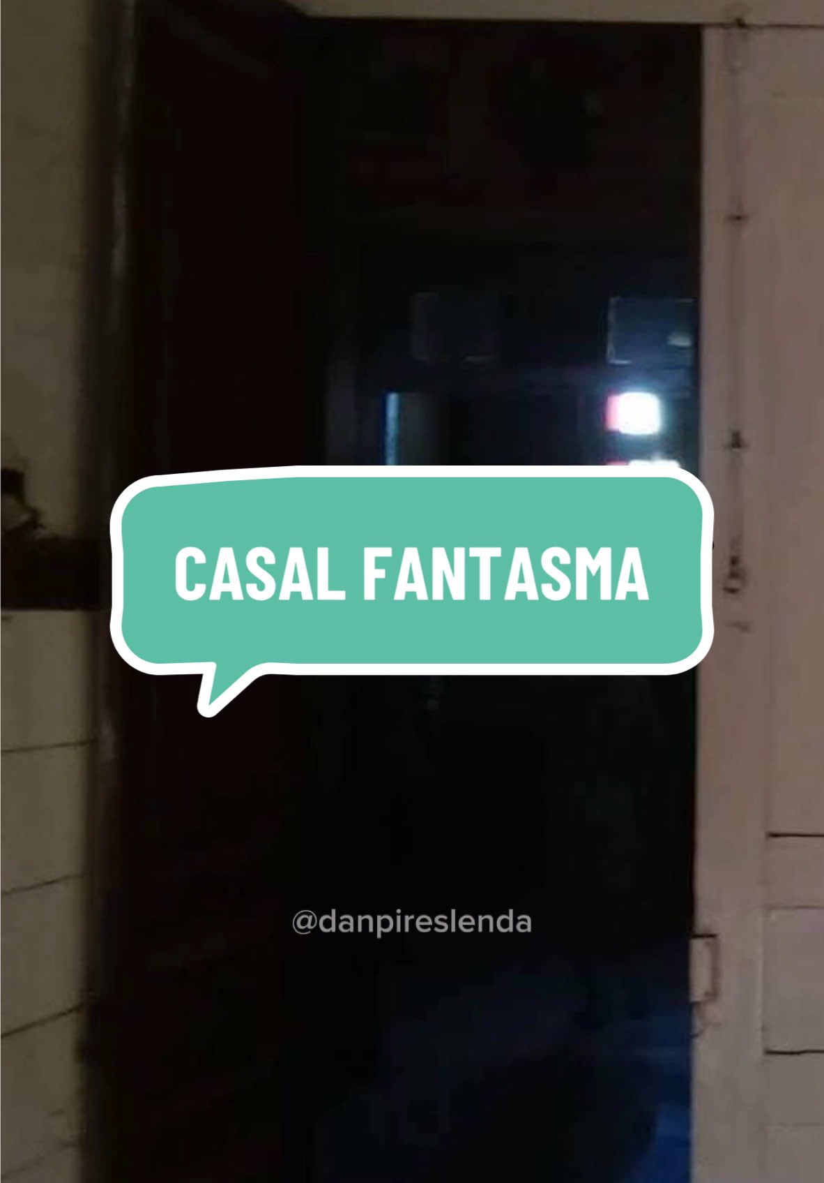 Relato sobrenatural enviado por uma seguidora. Conseguiu ver o casal? 👀 