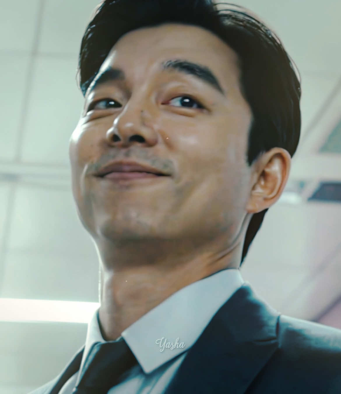 i just know that he has a rich laugh     btw im rewatching squid game #squidgame #squidgameedit #squidgame2 #gongyoo #gongyooedit #netflix #kdrama #kdramaedit #edit #fyp #viral #riineette 