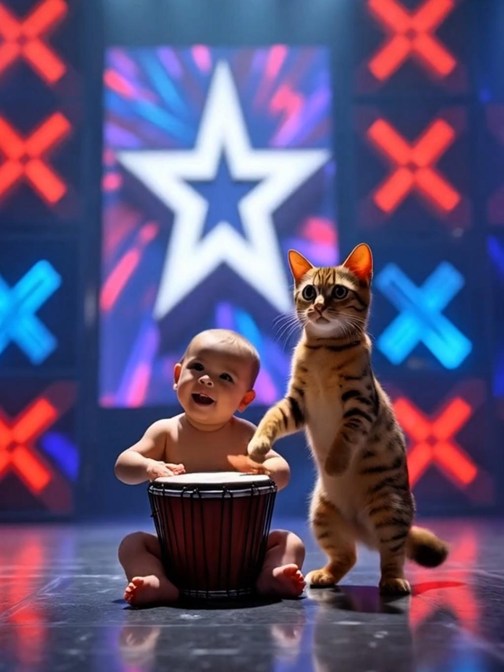 Cute baby Laugh - beat me a drum 🤣  #babylaugh #laughpause #babie #bellydancetiktok #cutekitten #bellydance 