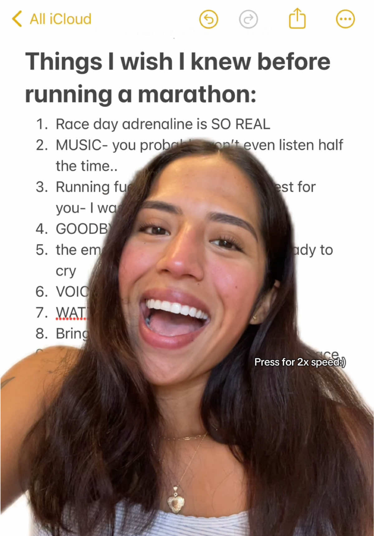 I just ran a marathon and here are some things that i wish i knew before runnning it + tips for running a marathon 🫶🏽 . . #marathon #marathonrunner #marathontraining #raceday #runningtips #marathontips #runnershigh #runningadvice 