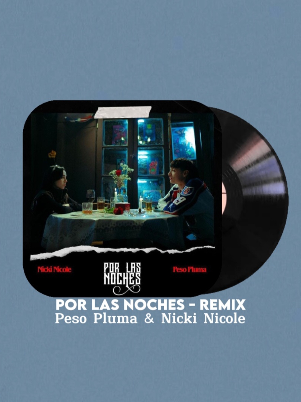 Por Las Noches (Remix) | Peso Pluma & Nickie Nicole #porlasnochesremix #pesopluma #nickinicole #videolyrics #letrasdecanciones #musicaslatinaslyrics #parati 