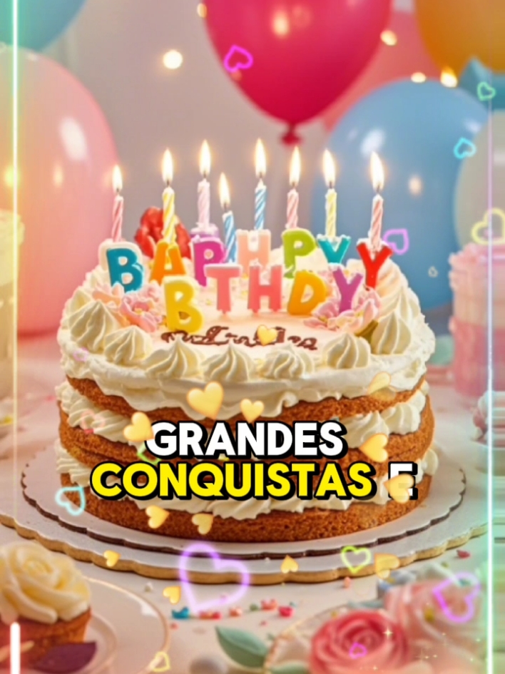 #datascomemorativas #mensagemdefelizaniversário #felizaniversárioespecial #cumpleañosfeliz #cumpleaños #felizaniversário #happybirthday @Mgs de aniversário 🎂 @Love Christmas @Ai Insights 