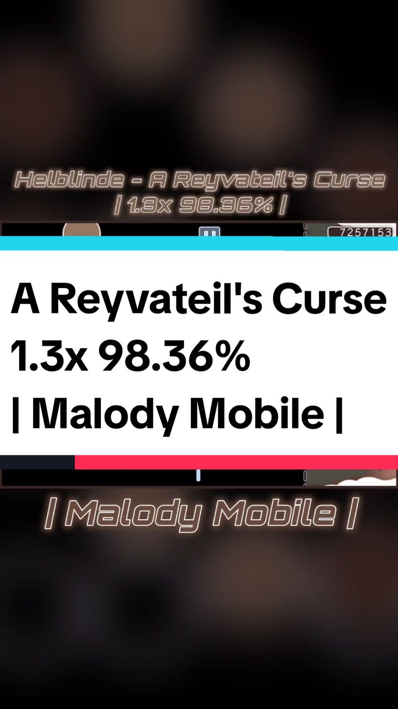 Otro Delta Speed 98% ( Es mi canción favorita ) | Helblinde - A Reyvateil's Curse 1.3x 98.36% | #malody #malody4k #malodymobile #osumania4k #rhythmgame #vsrg #fyp #fypシ゚ #parati 