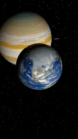 What would happen to Earth if Jupiter disappears? #fyp #simulator #collision #universesandbox2 #solarsystem #universe #space