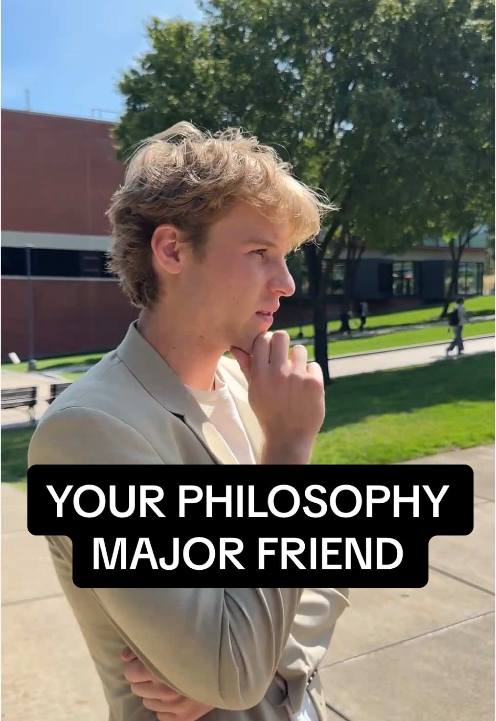 he’s paying 80k a year for this @krab_videos #collegelife #philosophy #philosophymajor #collegestudent 