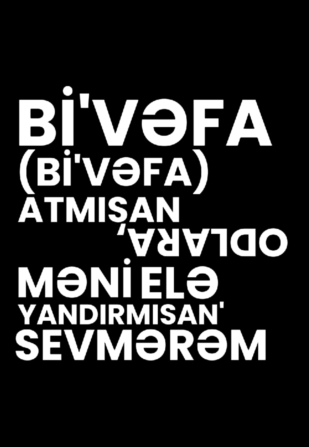 Bivefaaa... #lyricsvideo #siyahekran #yazılıvideolar #fypviralシ #music #siyahekranlyrics #lyrics 