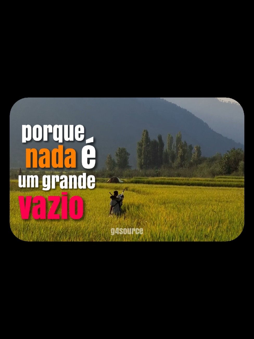 nada é um grande vazio.. . . . #liminha #liminhagod #motivacional #hopecore 