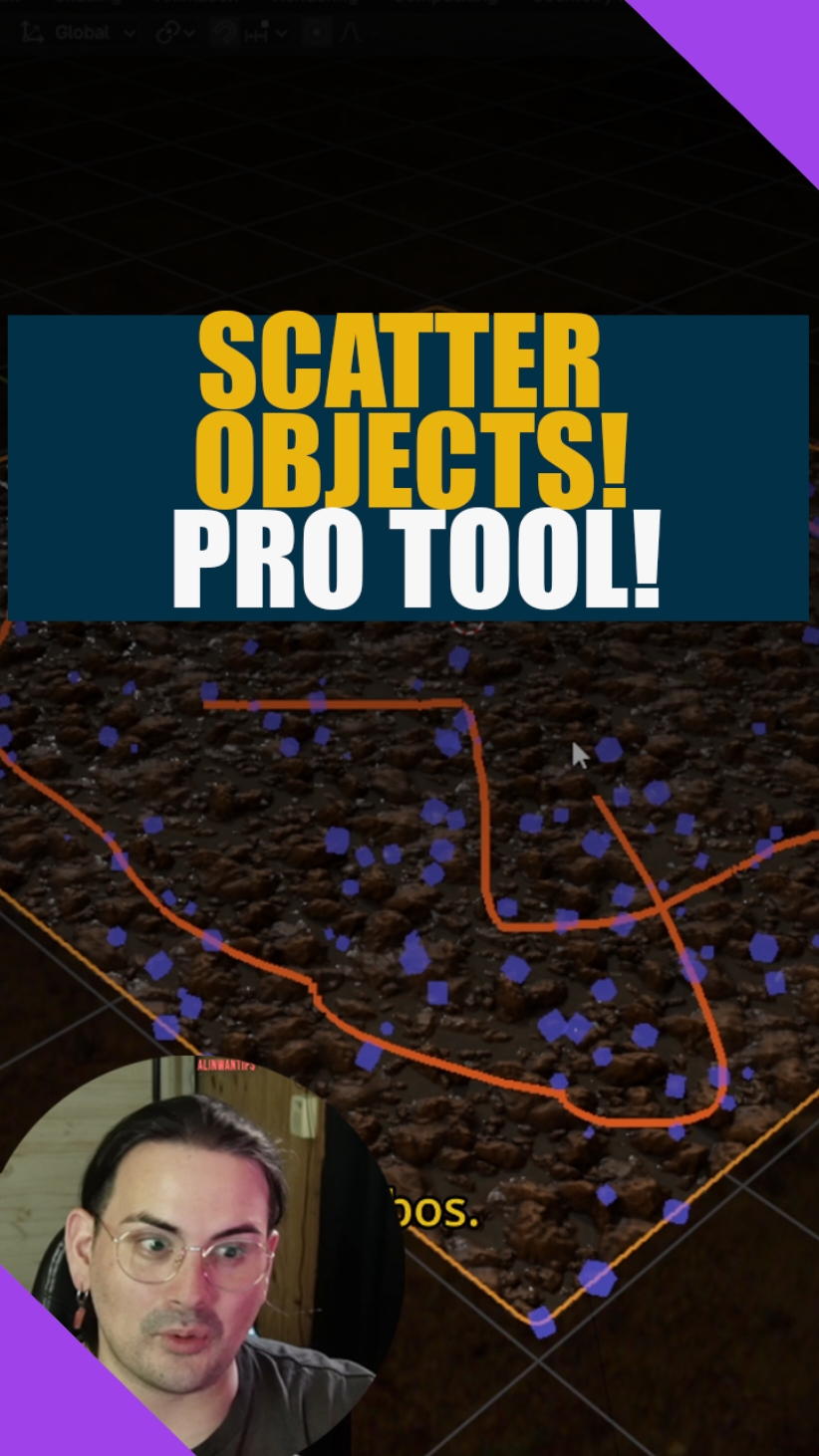 Aprende cómo realizar entornos con detalles como estos para tus escenas. Esta vez vamos a utilizar scatter objects, una poderosa herramienta que nos permite agregar detalles de forma orgánica y variada en nuestro proyecto. para más tips y noticias: ingresa al grupo t.me/alinwancomunidad  GRATIS. 🔥🔥👌 MASTER GRATIS: Youtube.com/Alinwanstudios  ▶️ Y para aprender como profesional: Patreon.com/Alinwan  🔥🔥🤯 #blender3D #3Dtutorial #protips #b3d #3Dtips #3Dprotips #digitalart #3Dmodeltips #AprendeBlender #BlenderTutorial #tutorial3d 