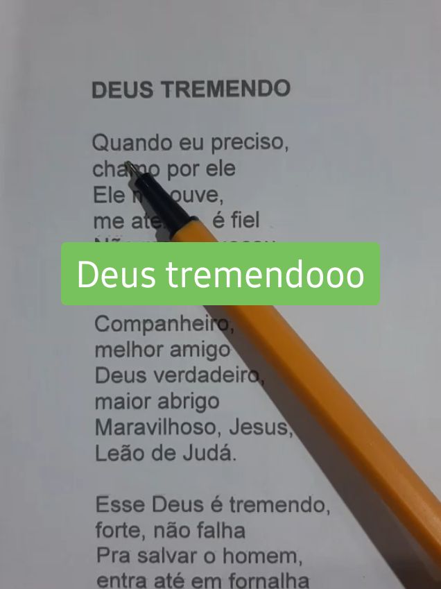 Nosso Deus é tremendo... #louvores #louvor #gospel #music 