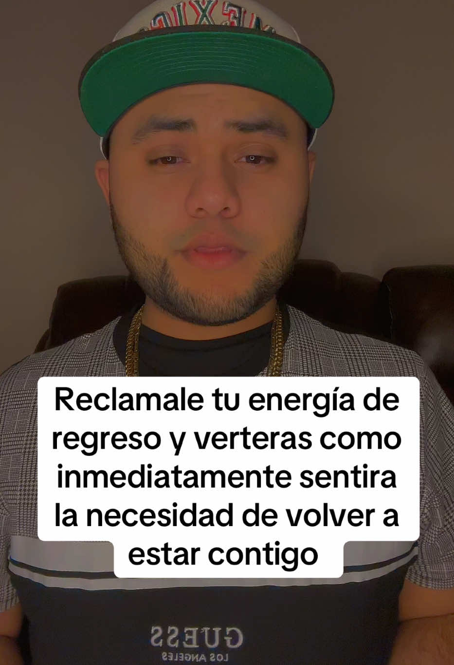 Reclamale tu energia de regreso y veras como inmediatamente sentira la necesidad de volver a estar contigo #ritualesdeamor 