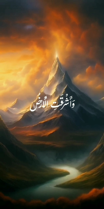 وَأَشْرَقَتِ الْأَرْضُ بِنُورِ رَبِّهَا #الطبلاوي #راحه_نفسيه #قران_كريم #اكسبلور 