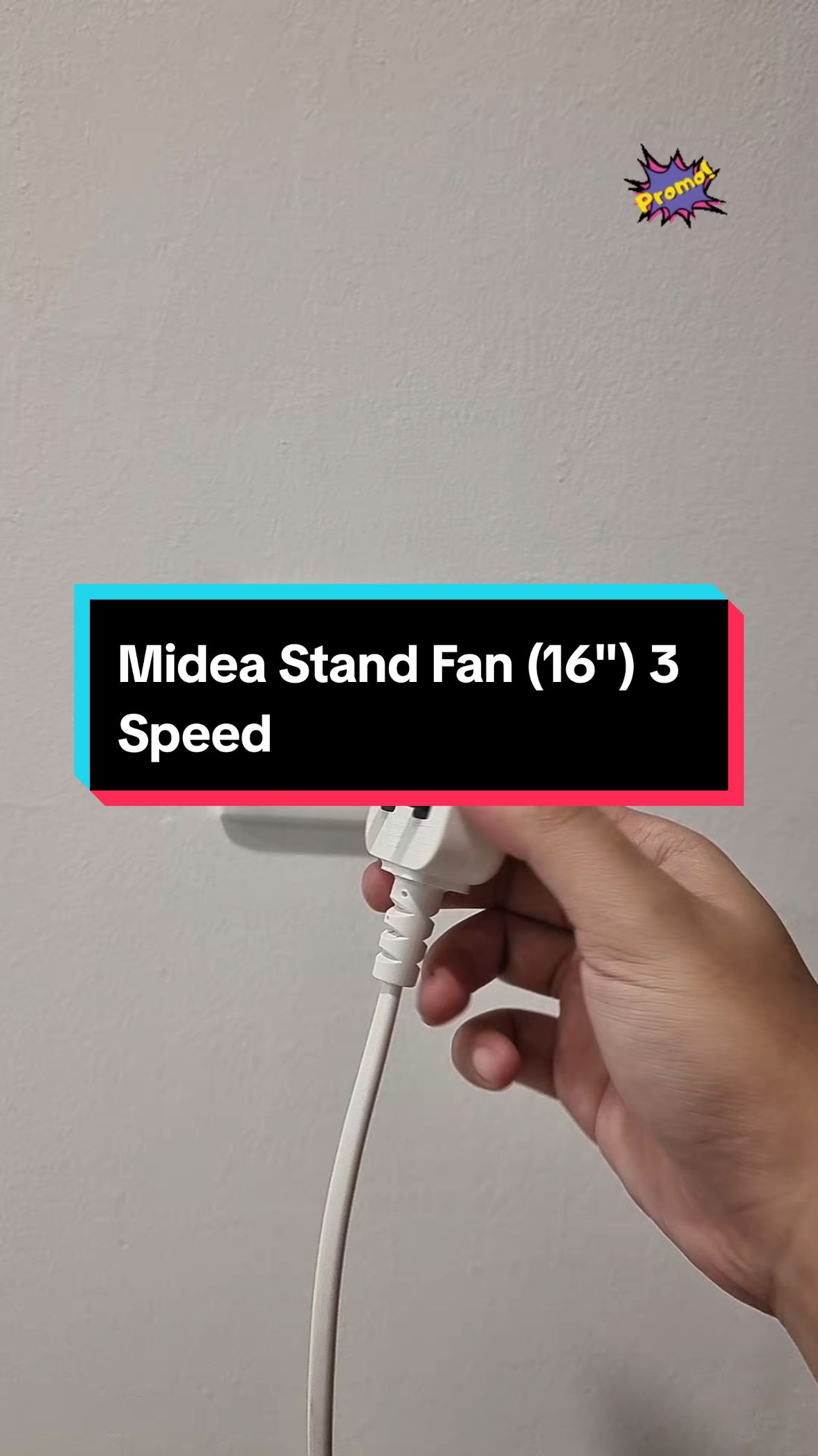 midea Stand Fan 16inch #standfan #kipasangin #midea 