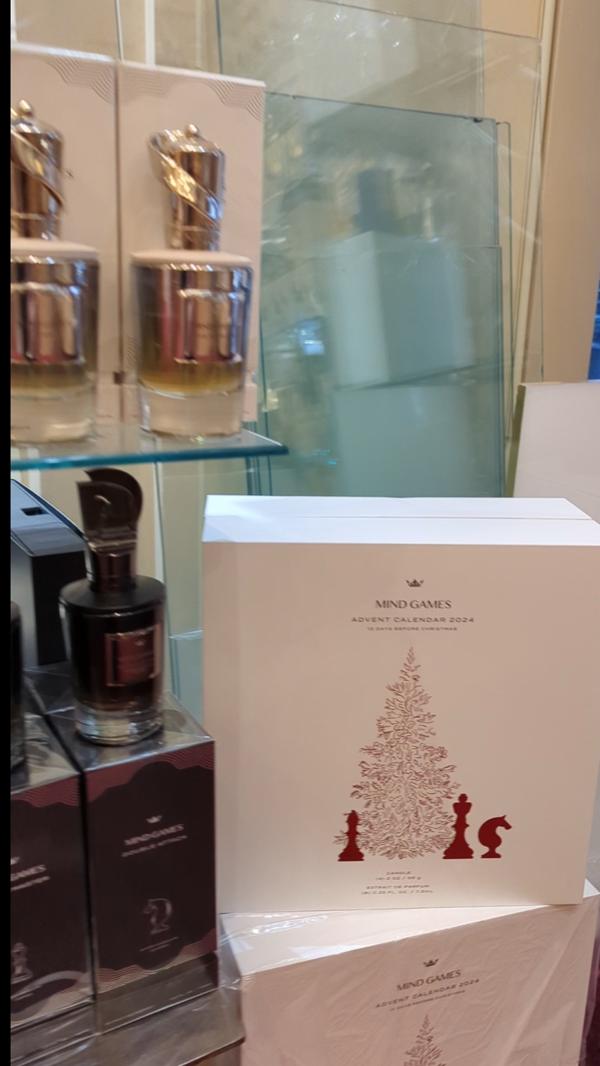 Give yourself a little holiday treat, or give the gift of choice to the fragrance lover in your life with the Mind Games Advent Calendar!  #seattle #perfume #perfumetiktok #perfumetok #Christmas #AdventCalendar #MindGamesAdventCalendar #MindGames #Chess #nichefragrances #Holidaygifts 