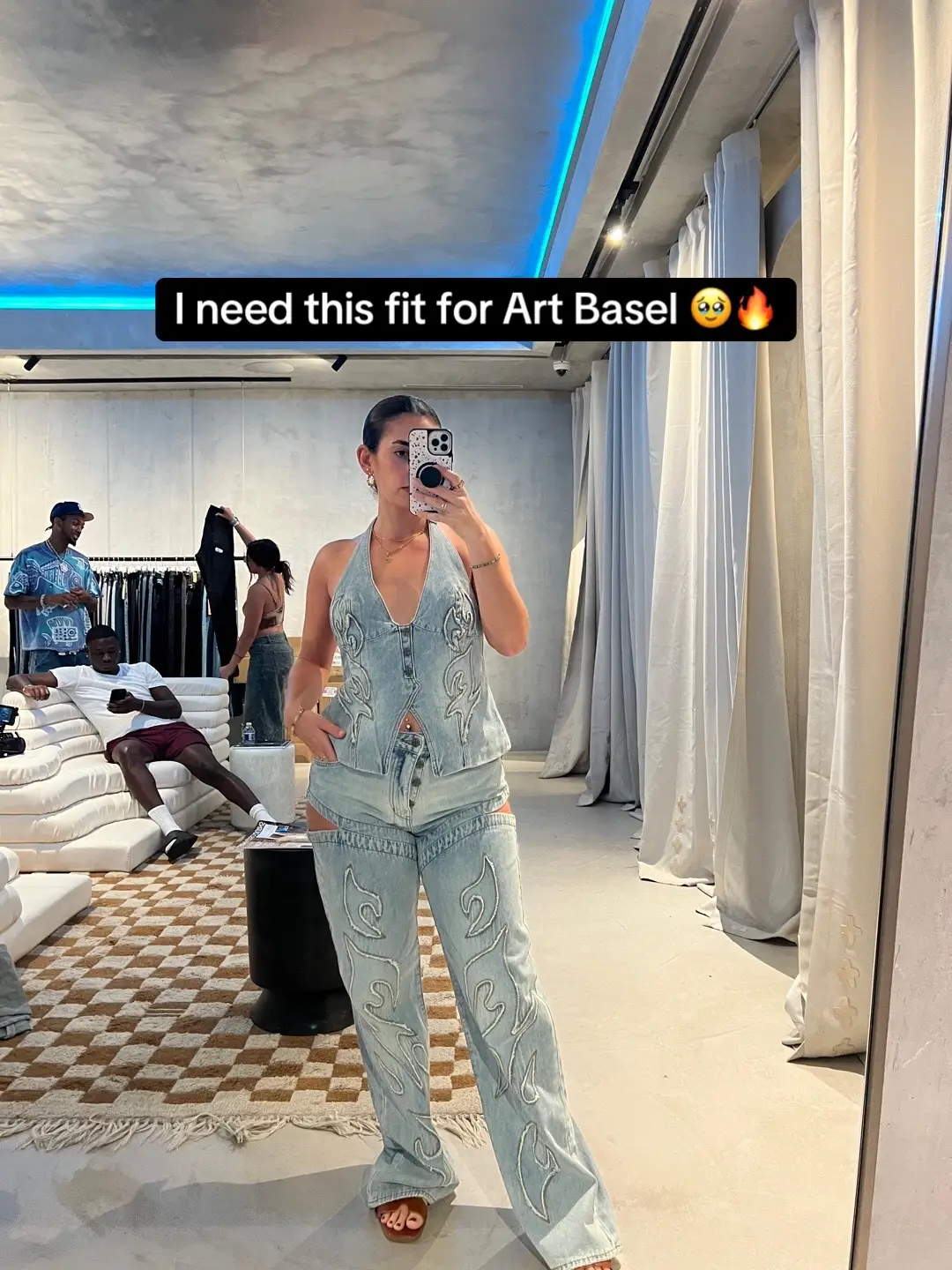 It actually is ONLY $480 lol such a steal 😂 #artbasel 
