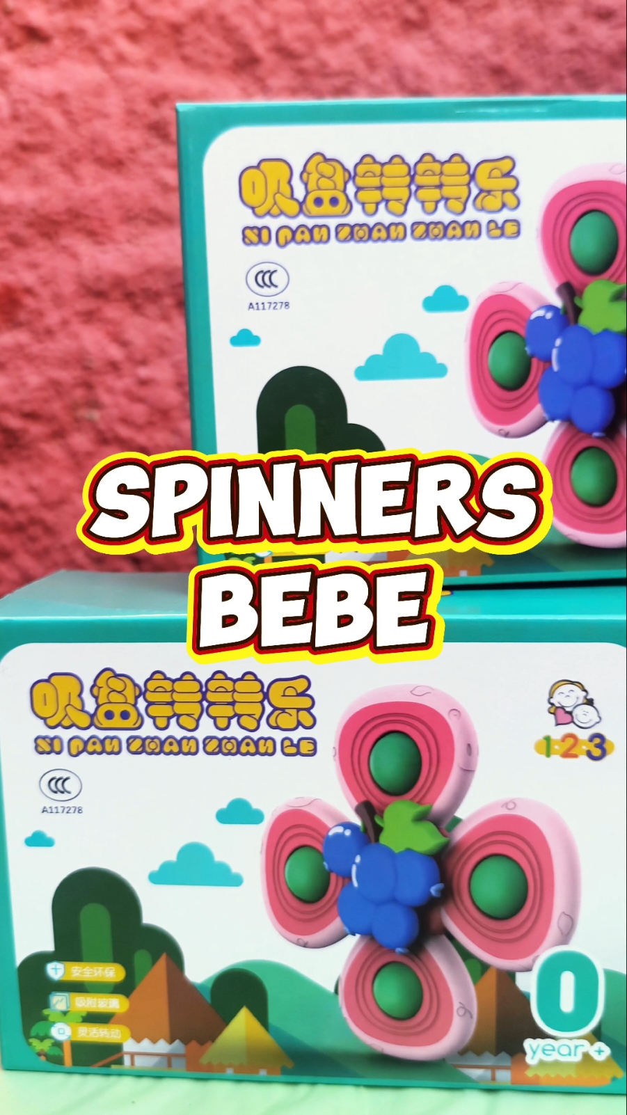 Conjunto de 3 SPINNERS perfectos para la diversión segura y sencilla de tu bebé! Estos lindos juguetes están fabricados con alta calidad y una ventosa fuerte para una mayor seguridad. Además, están hechos con plástico de seguridad alimentaria y su diseño no tiene ángulos que puedan ser peligrosos para los más pequeños. 🍇🍉 Estos juguetes giratorios son ideales para entretener a tu bebé durante el baño o mientras está en su sillita de comer. Gracias a su ventosa, puedes colocarlos en cualquier superficie lisa y permitir que tu bebé los gire fácilmente. Los diseños centrales son muy llamativos, captando la atención de tu pequeño y manteniéndolo entretenido por horas. ¡No te pierdas la oportunidad de agregar estos divertidos SPINNERS a la colección de juguetes de tu bebé! 🐣🐤🐥 #juguetesconsentido #niños #bebe #estimulaciontemprana #emprendimientolocal #mamapollito 