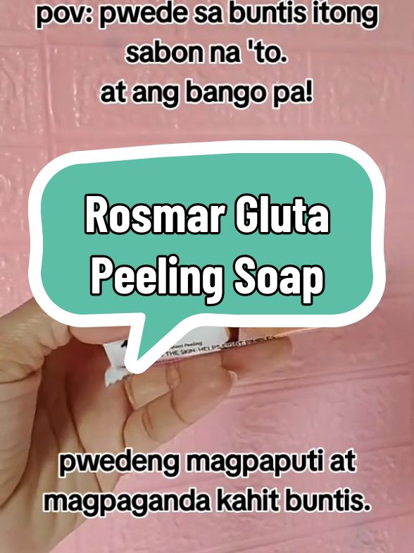 #rosmar #glutapeeling #whitening #gluta 