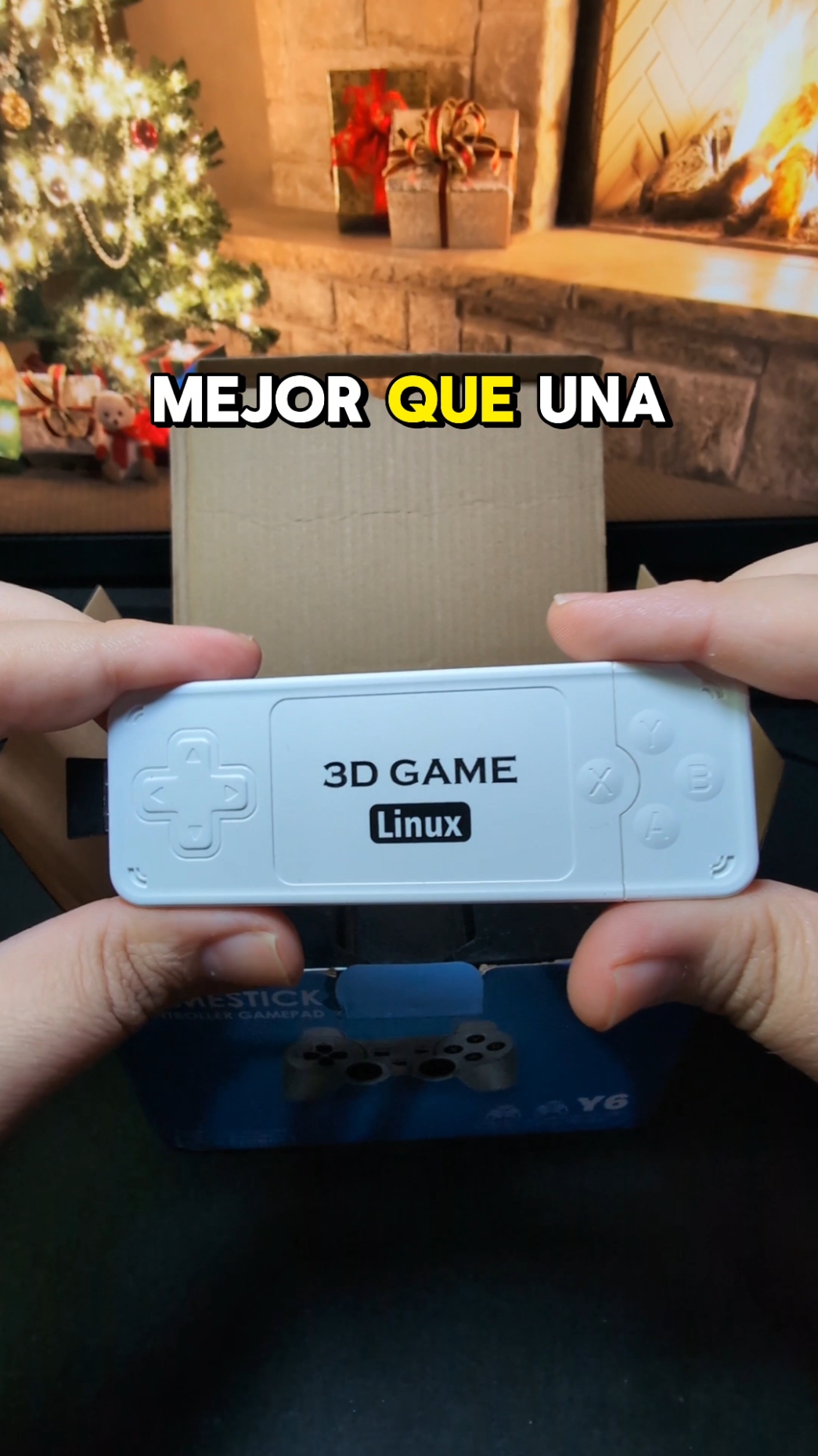 MUCHO MEJOR! #retroconsola #videojuegos #gamestick #juegos #navidad #consola #consolagaming #gaming #juegosretro 