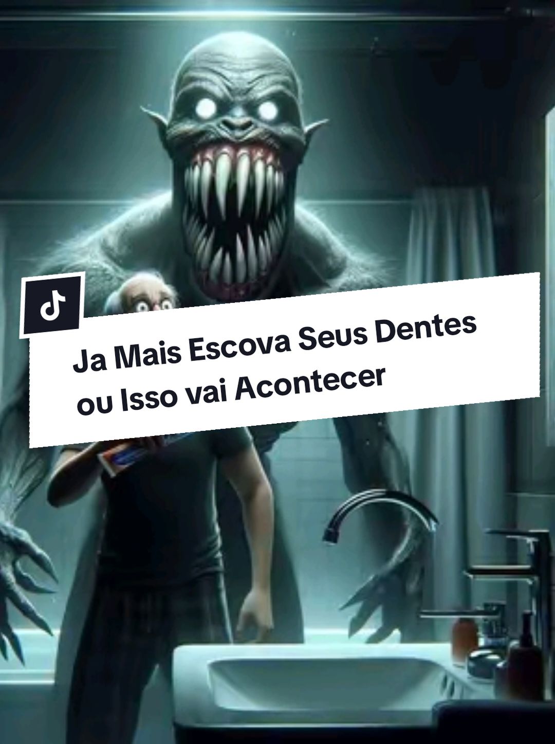 Se você costuma escovar os dentes, pare imediatamente! 🛑🦷 #historias #historiasdetiktok #vira #fatosreais