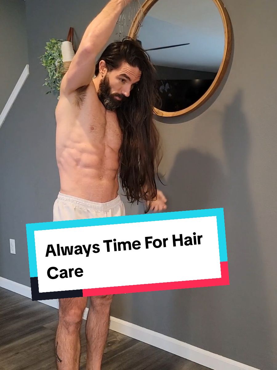 Hair Care takes minimal time to do! Even with a job, family, hobbies, etc, there is always time for a bit of self care. Just learn to incorporate it in your daily routine. Small habits everyday pay huge dividends. The power of compound interest. #dailyhabits #compoundinterest #haircare #longhair #longhaircare 