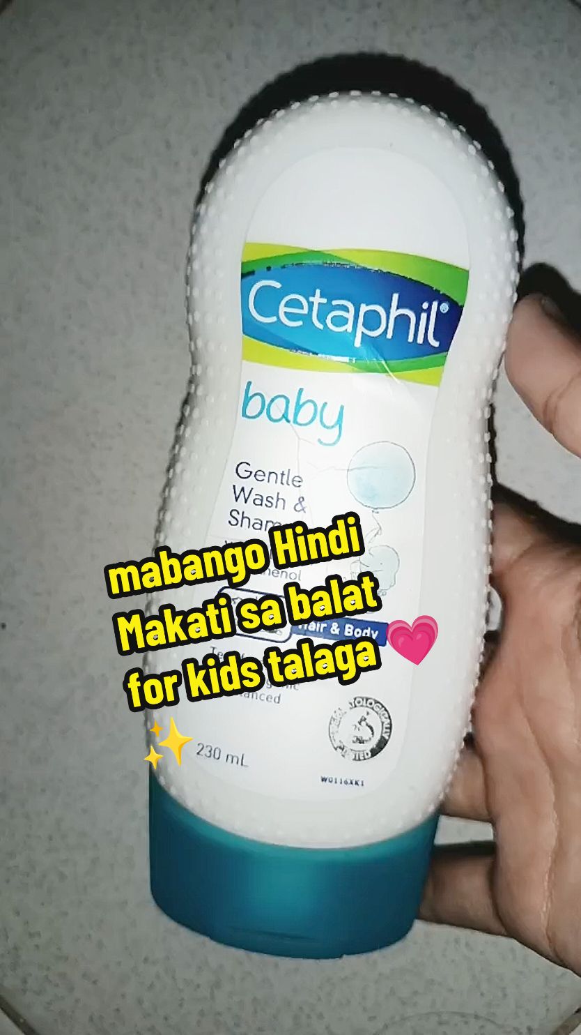 Replying to @arlenedescalzo 💙 CETAPHIL BABY BATH WASH SHAMPOO 💙 mabango Hindi Makati sa balat for kids talaga 💗✨🥀 what u see is what u get🥀💗✨ #cetaphil #babybath #babyshampoo 