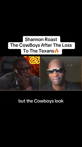 Shannon Roast The Cowboys#fyp #nfl #cowboys #roast #texans #shannonsharpe #ocho 