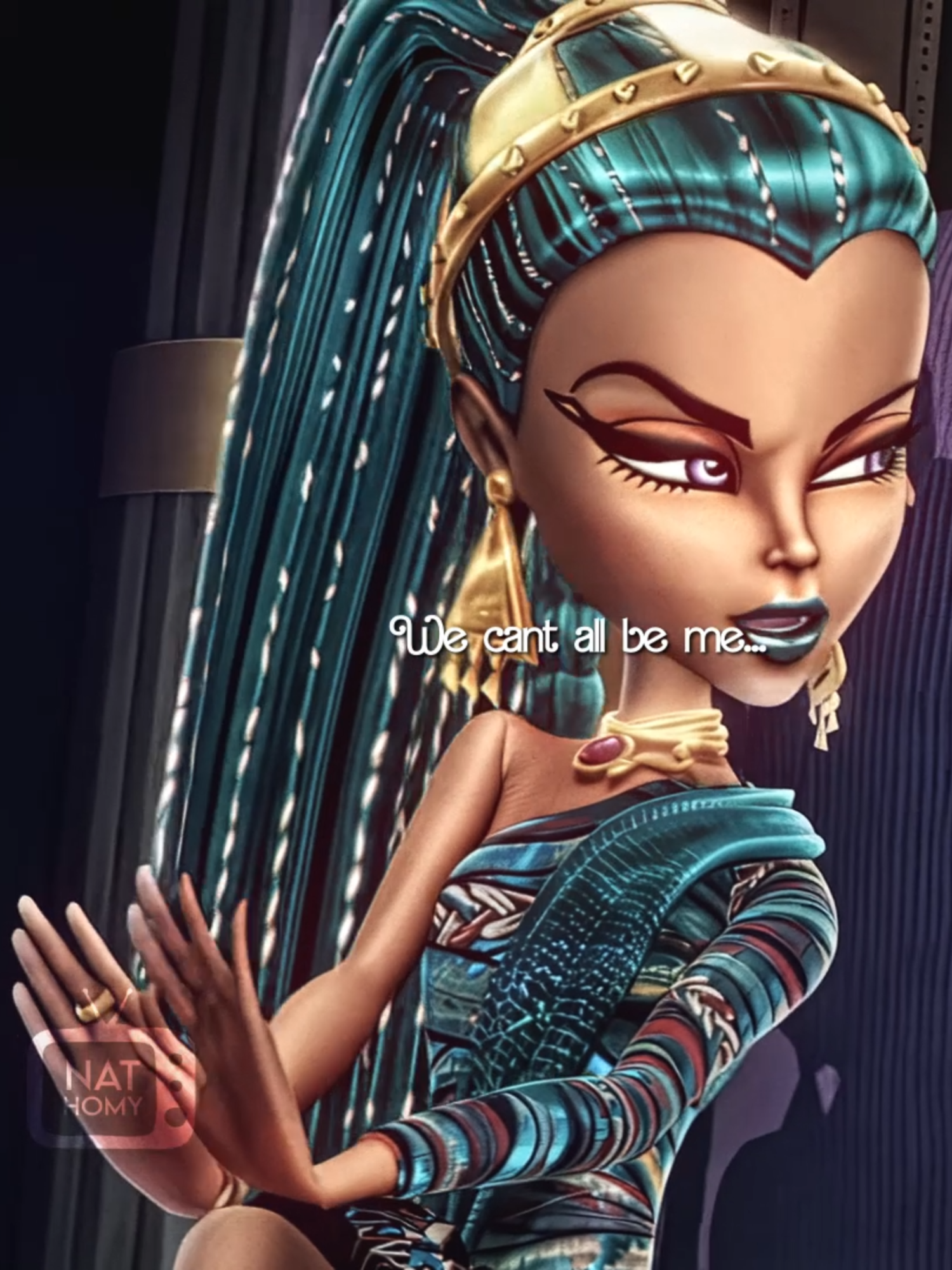 If I were a girl, I would want to look like Nefera ...  #viral #edit #edits #trend #fyp #monsterhigh #monsterhighedit #monsterhighedits #neferadenile #neferadenileedit