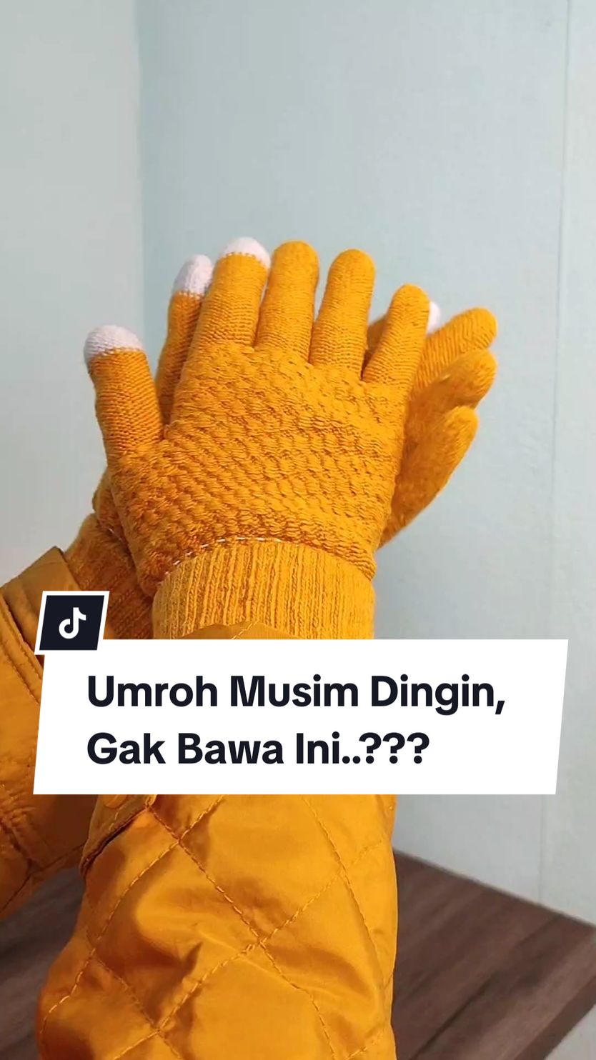 Umroh Musim Dingin, Gak Bawa Ini..??? #sarungtanganmusimdingin #sarungtangan #sarungtanganumroh #persiapanumroh #umroh2025 #umroh2024 