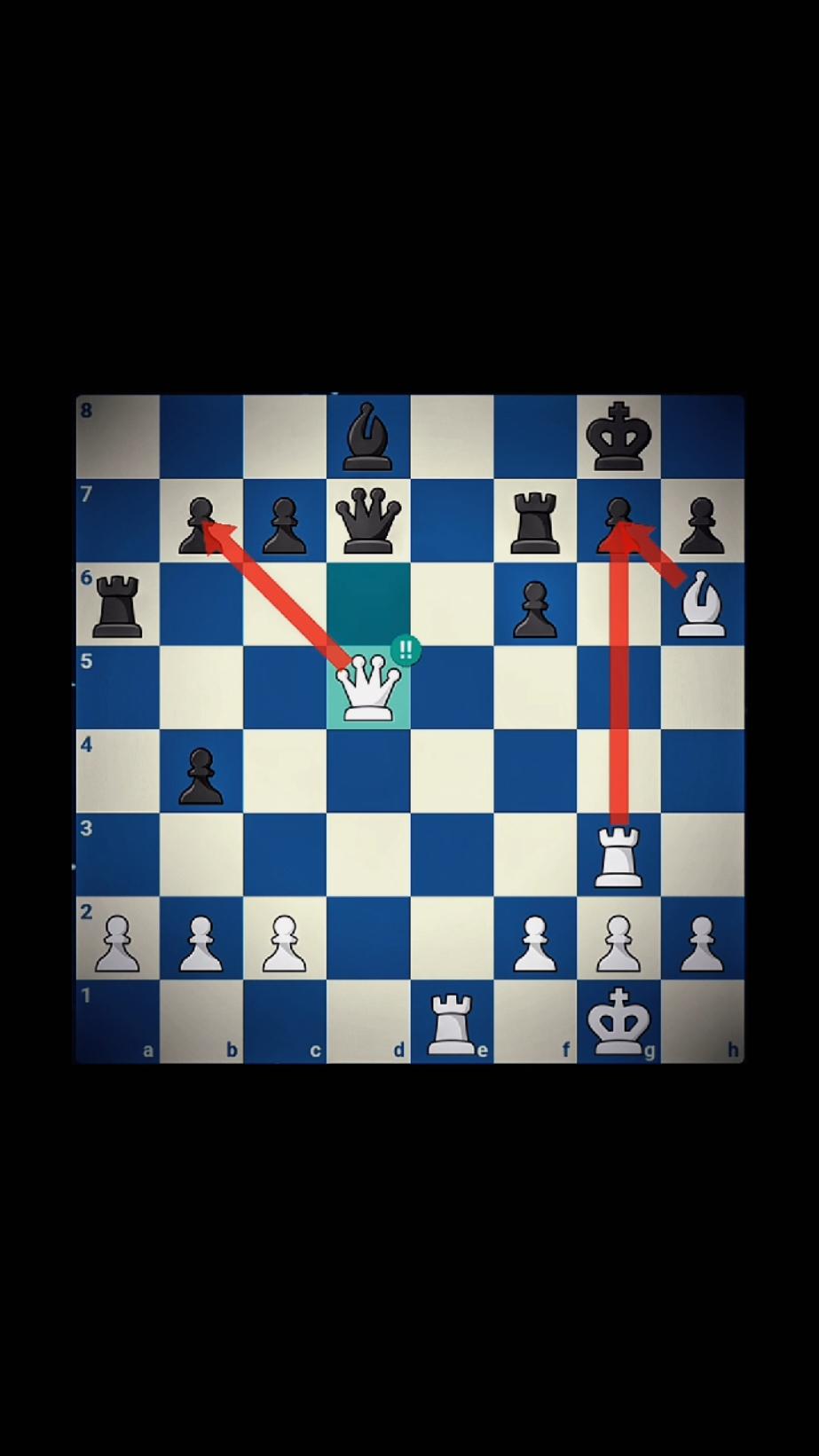 x5 Combo  #chess  #queensacrifice  #immortal  #brilliant  #brilliantmove  #brilliantchess 