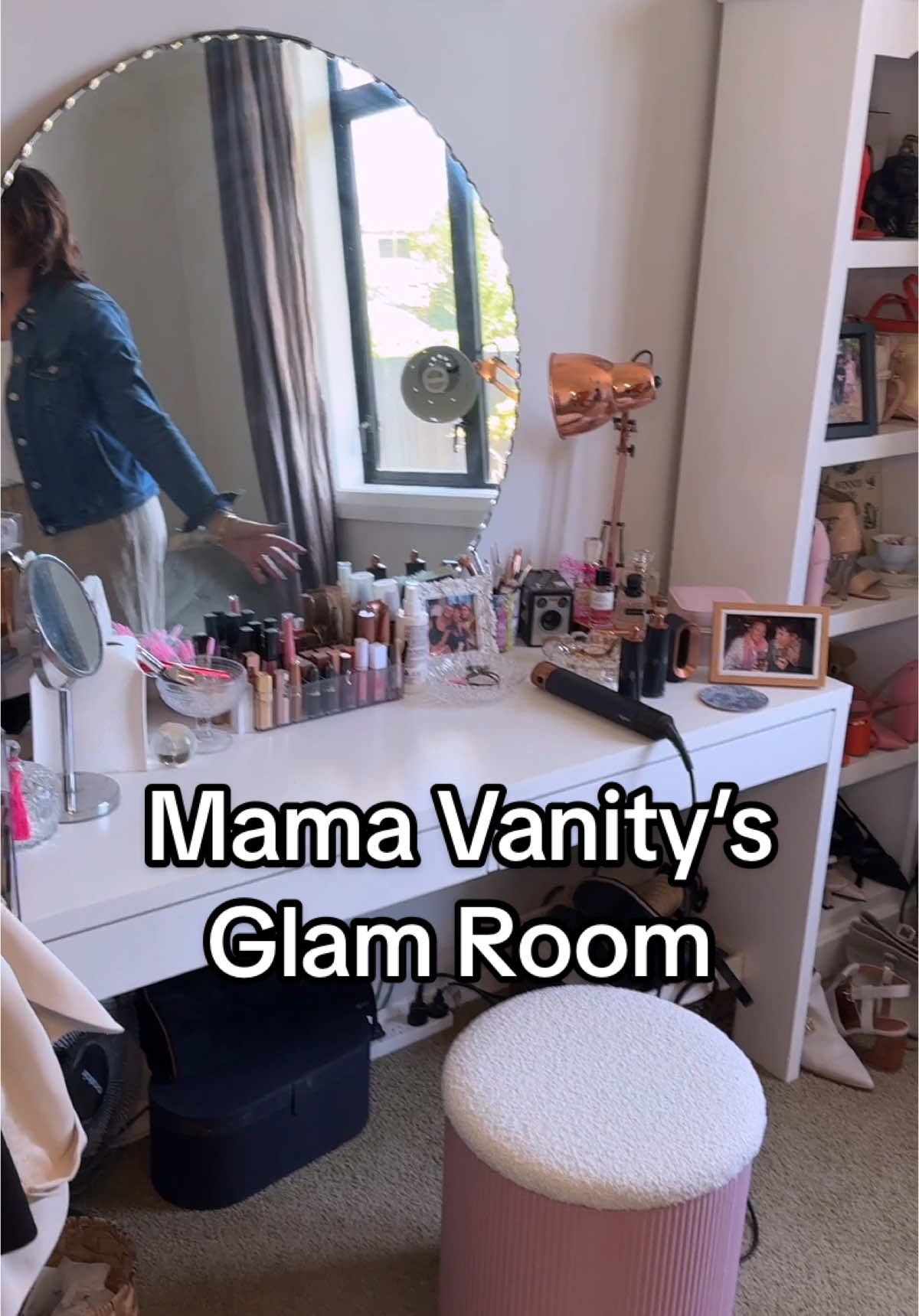 Wondered where all my stuff went 😉💗 #grwm #vanityroom #nztiktok #aussietok  