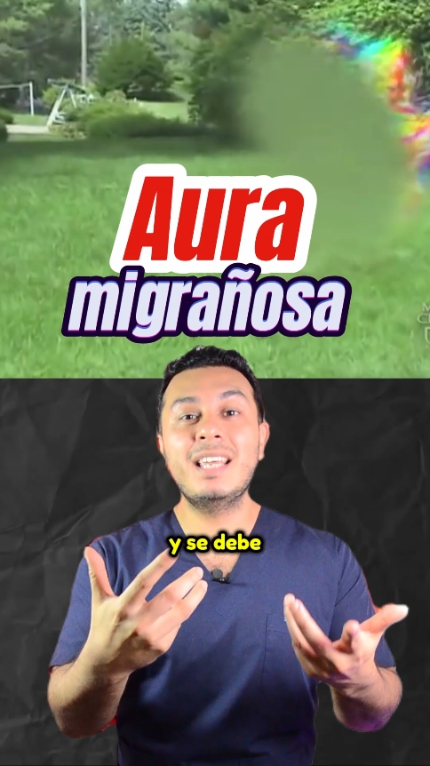 Aura migrañosa Referencias: 1- Migraine Headache. https://emedicine.medscape.com/article/1142556-overview 2- A Phase‐by‐Phase Review of Migraine Pathophysiology. https://headachejournal.onlinelibrary.wiley.com/doi/full/10.1111/head.13300 3- An update on EEG in migraine. https://www.tandfonline.com/doi/abs/10.1080/14737175.2019.1586534 4- Clinical neurophysiology of migraine with aura. https://link.springer.com/article/10.1186/s10194-019-0997-9 #migraña #auramigrañosa  #dolordecabeza #cefalea 