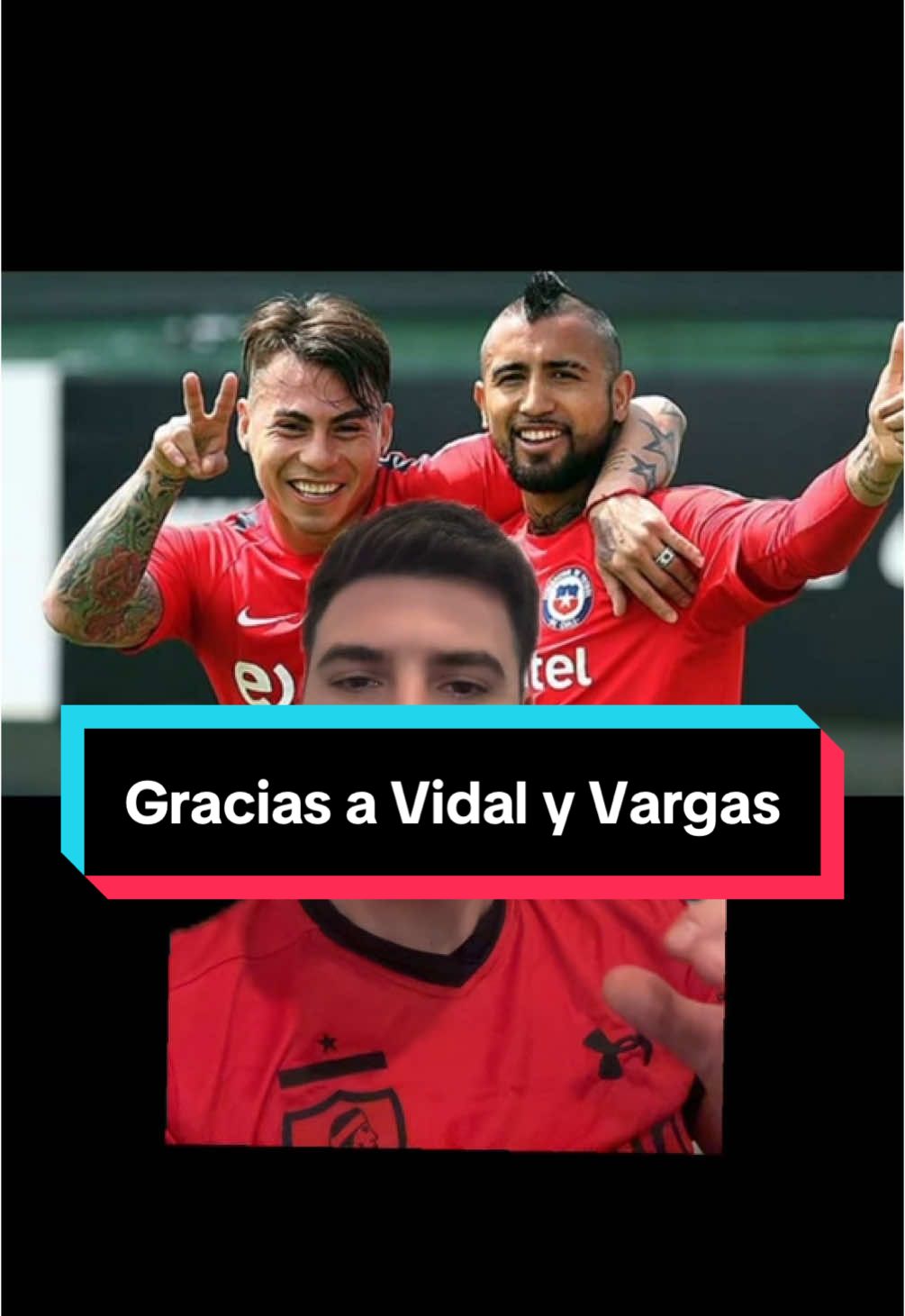 GRACIAS 🙏🏻  #futbol  #chile #seleccionchilena #udechile #colocolo #vargas #vidal  #elogio #viral #greenscreen #fyp