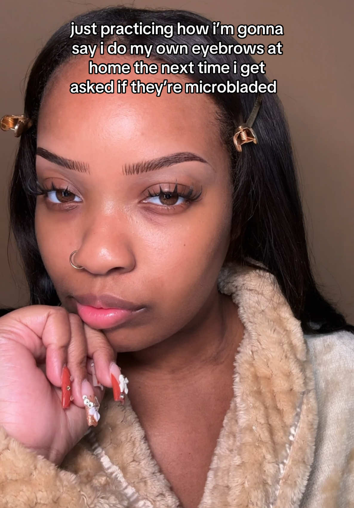 when i say this eyebrow pen has me in a chokehold 😭🤌🏽 @IMETHOD BEAUTY  #imethod #imethodbeauty #imethodbrowpen #browpen #brows #eyebrows #eyebrowtutorial #eyebrowsonfleek #makeup #makeuptok #beauty 