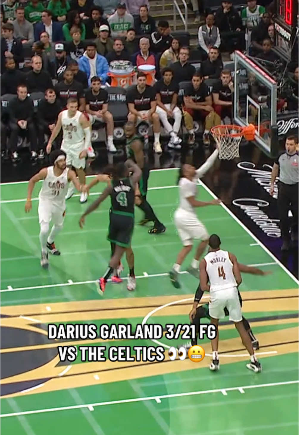 A night to forget for Darius Garland 😬 #NBA #basketball #dariusgarland #cavs #celtics #nbahighlights #fyp 