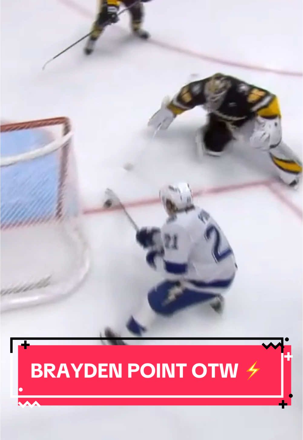 WELCOME BACK, BRAYDEN— his first game back from injury since the beginnig of November and he catches Tristan Jarry skipping ⚡️ @Tampa Bay Lightning #hockey #hockeytok #NHL 