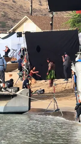 Look who I saw today 😍  live action Moana👏👏👏 #moana #live #action #filming #newfilm #MomsofTikTok #sahm #beach #ocean #oahu