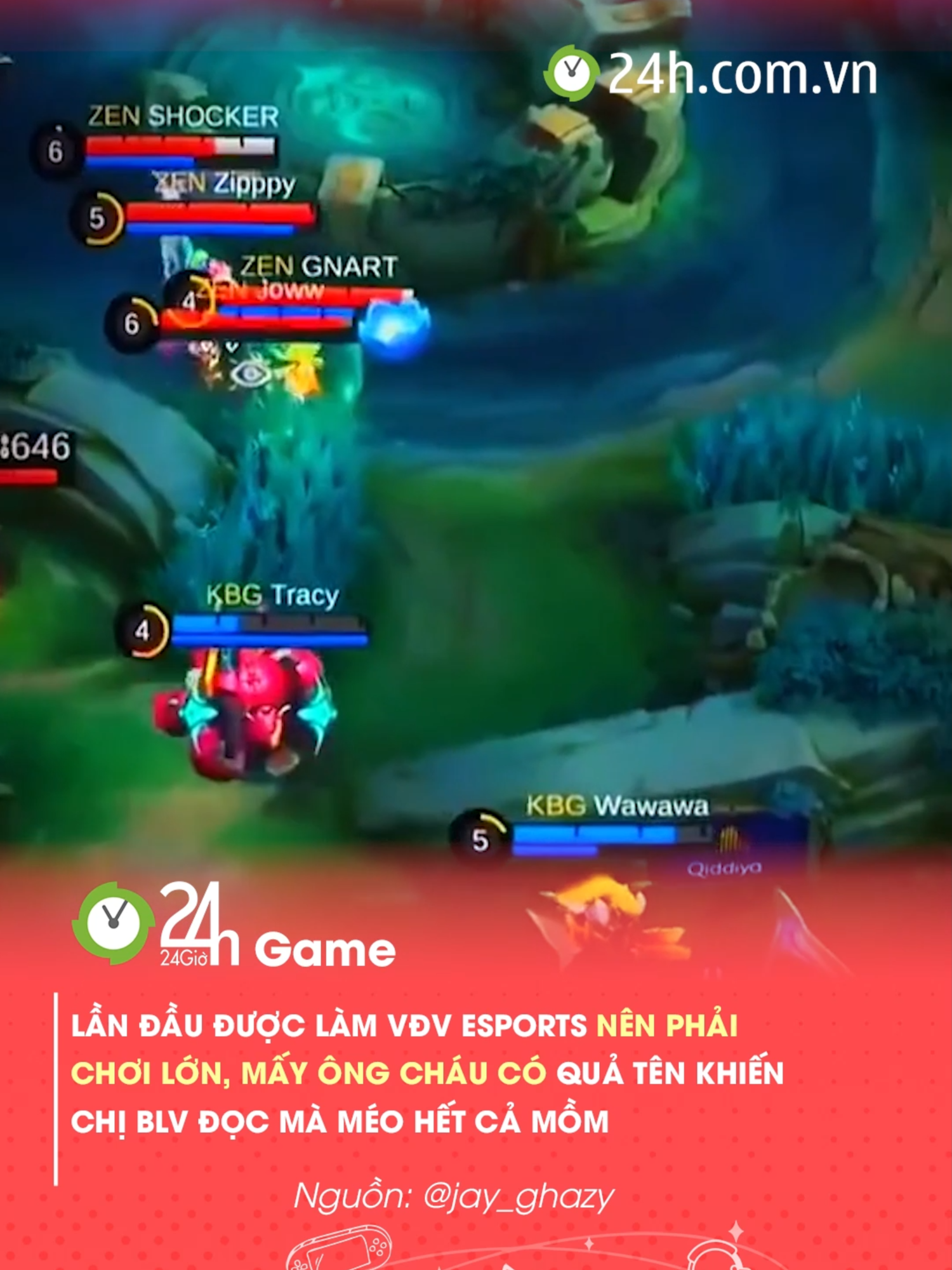 Tên đọc hết cả hơi #24hmedia #24hgame #gamehaymoingay #gamernextgen #2024Moments #lienquanmobile