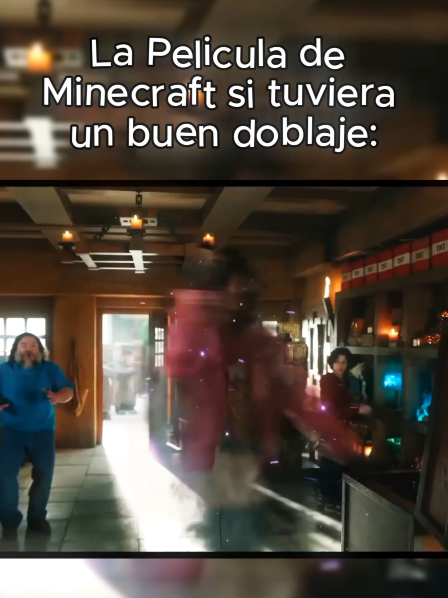 La Pelicula de #minecraft si fuera buena 🗿🚬