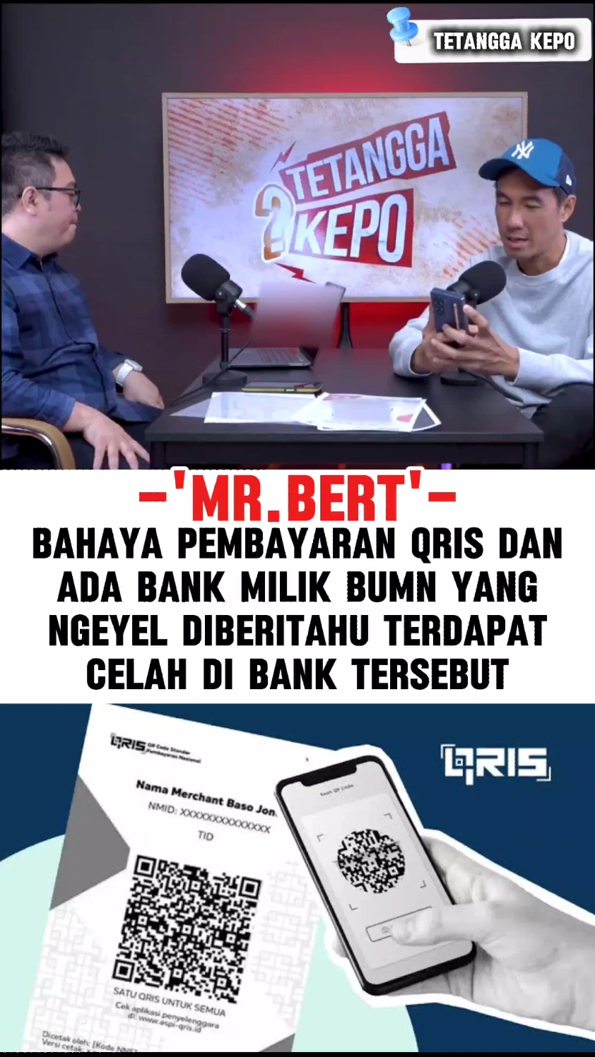 Bahaya yang mengintai dalam menggunakan metode pembayaran QRIS #mrbert #danielmananta #qris #hack #tetanggakamu 