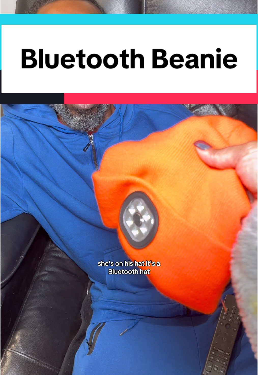 My husband was shocked about this bluetooth beanie! #bluetoothhat #beaniewithheadlamp #headlamp #bluetoothbeanie #giftideas #giftforhim #husbandsoftiktok #tiktokmusthaves #TikTokShopCyberMonday #TikTokShopBlackFriday #falldealsforyou  #tiktokshopholidayhaul Bluetooth beanie review Bluetooth hat Bluetooth beanie headphone Bluetooth beanie orange Bluetooth blue headphones Bluetooth beanie with light How to use Bluetooth beanie Bluetooth beanie only How to charge Bluetooth beanie How to connect a Bluetooth beanie Beanie hat with Bluetooth Beanie with Bluetooth Bluetooth beanie At Work