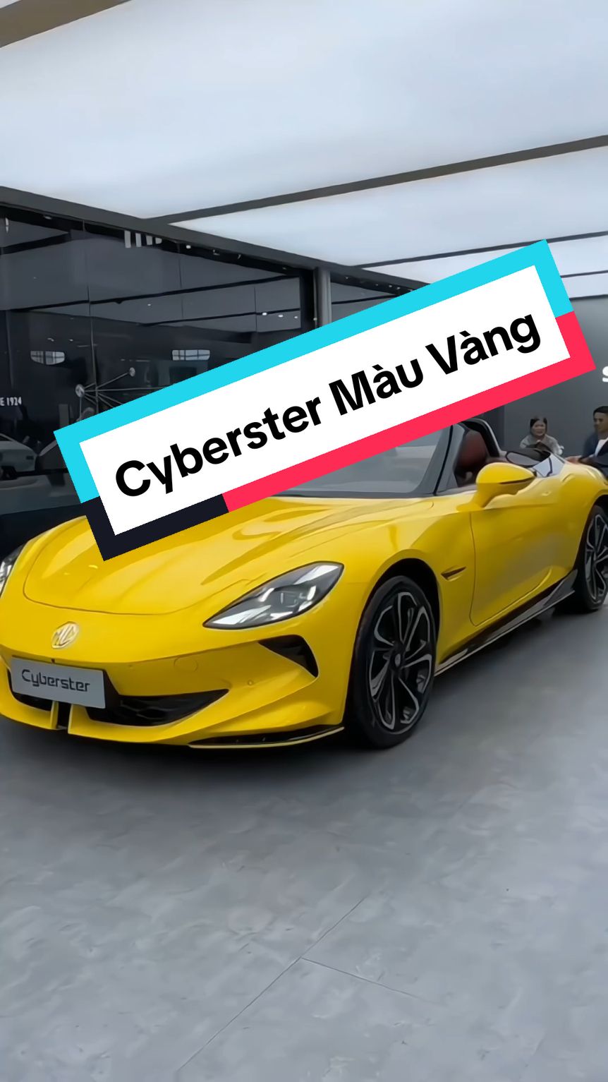 MG Cyberster Màu Vàng cho bác nào hỏi đây ạ. #mgnamdinh #mgnamdinh3s #mg #xemg #mgcyberter2024 #cyberster #mgcyberster 