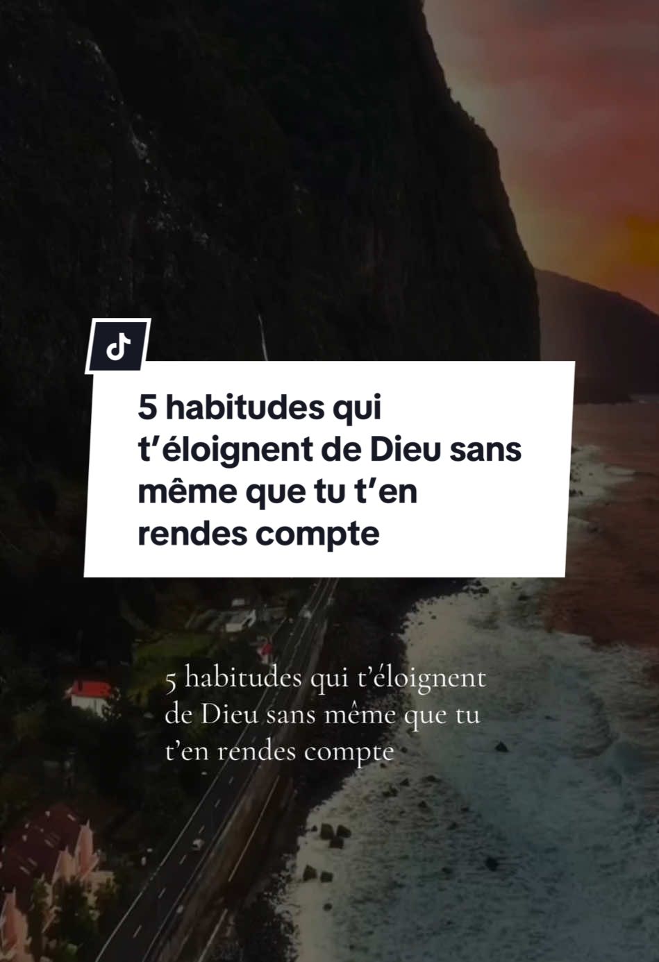 5 habitudes qui t’éloignent de Dieu sans même que tu t’en rendes compte #priere_profonde #priere #prieres #jesus #amen #serviteurdaness 