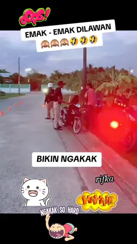 waduh kena prank pak polisi pada kabur semua🤭🙈🤣#hiburanlagi 