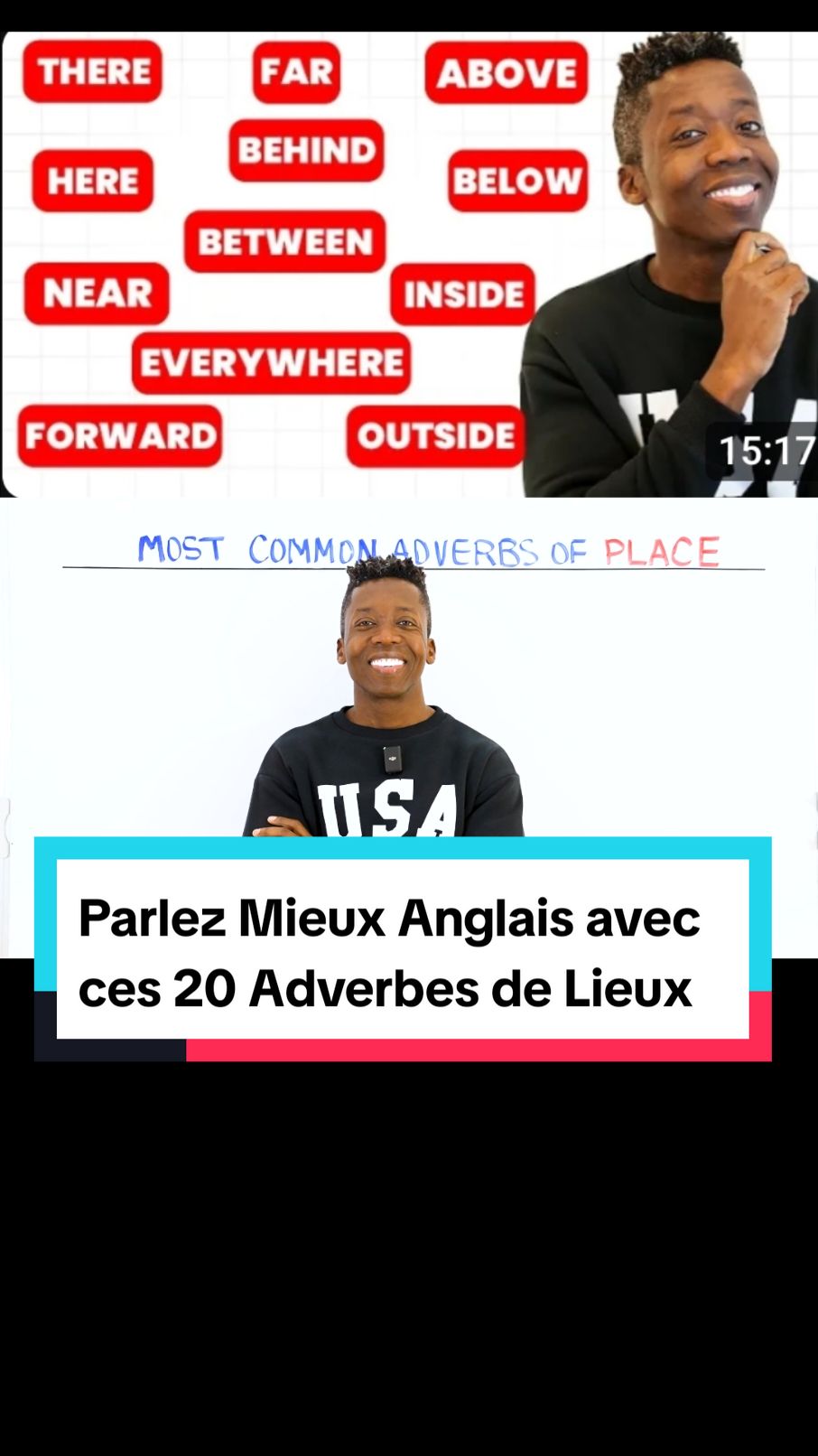 Parlez Mieux Anglais avec ces 20 Adverbes de Lieux #fyp #teacher #education #aprendreanglais #practiceenglish #ApprendreSurTikTok #speakenglish 