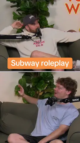 Fired on his first day #subway #roleplay #fyp 