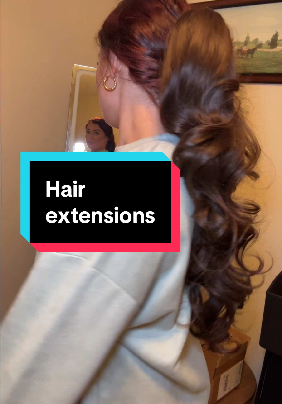 Ponytail hair extensions #hair #fallsweet #extensions 