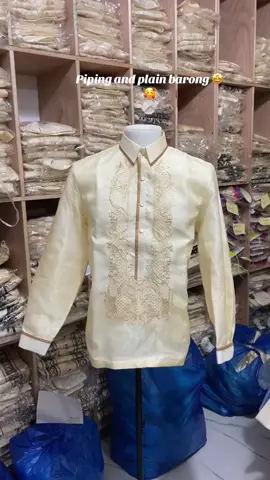 Plain and piping sport and chinese 😌🥰 sobrang ganda neto bhieee #selling #yayamanin #barong #elegant #legit💯 #fashion #traditional 