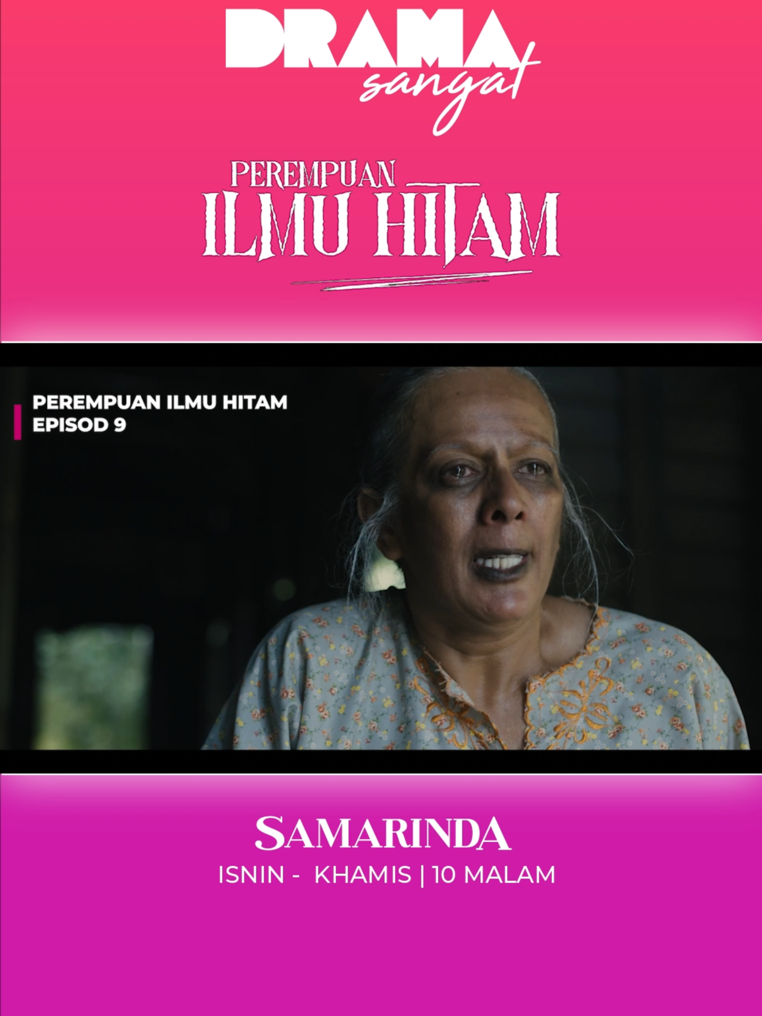 Korang rasa apa yang Mbah Nira akan buat lepasni?? Habislaa diorang ▶️ #PerempuanIlmuHitam -> Isnin-Khamis -> 10malam di TV3! ⚠Drama ini adalah bagi penonton yang berumur lapan belas tahun ke atas. Lakonan: Lisa: @sitihariesa Afifah: @chacha_maembong Sara: @fifyazmi Mbah Nira: @ladydidiemsia Nasrun: @zakiazeman_ Bakri: @syazwanzulkifly Shamil: @ashrafmuslim Cairyl: @nazimothman Azhar: @josiahhogan Terbitan : @hasnizanordin Arahan : @amorizan Penulis Skrip: @rozierashid69 @lizanurofficial #DramaSangat #Samarinda #TV3Malaysia