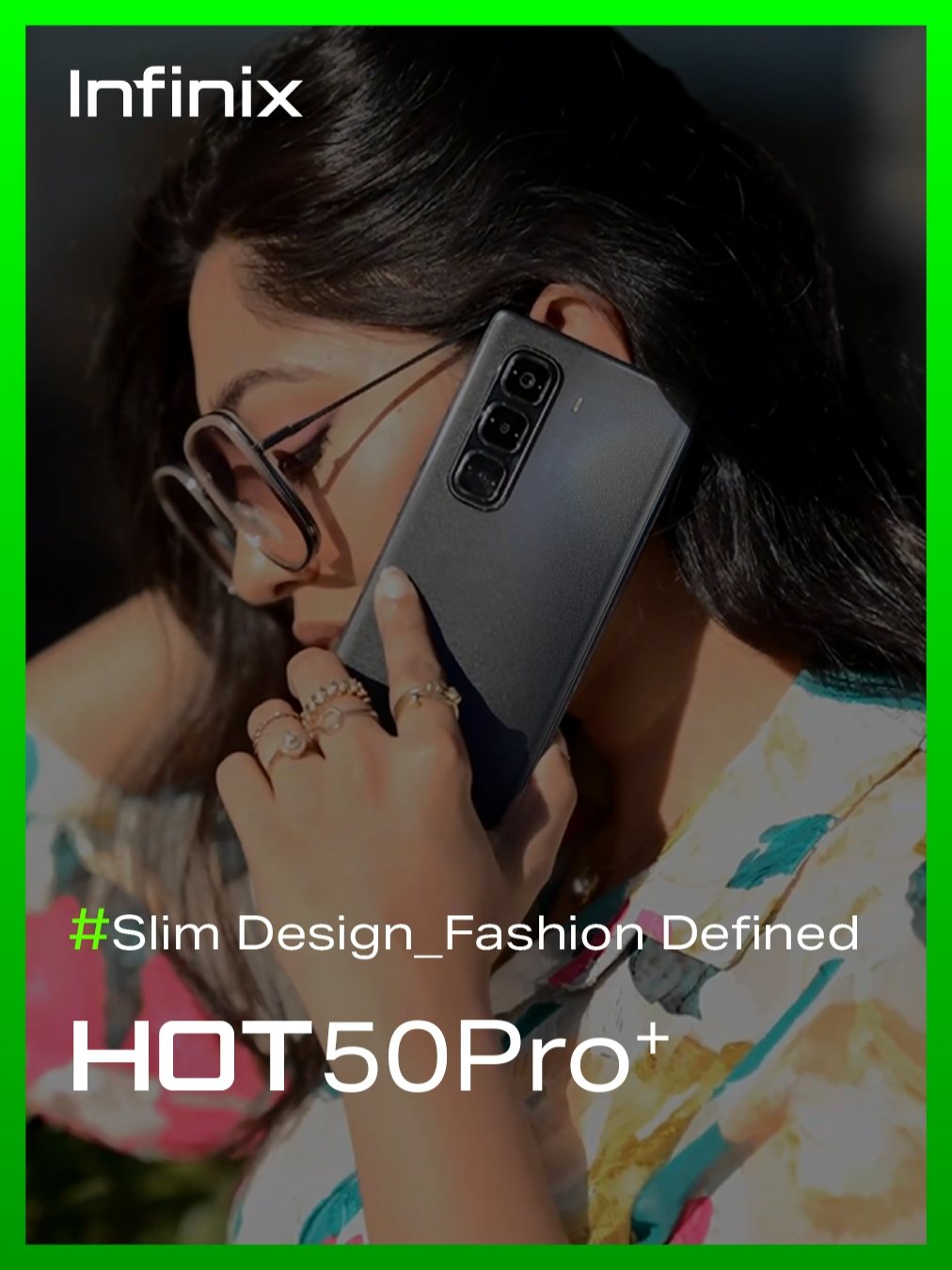 When slim design meets style. The Infinix HOT50 Pro+ fits perfectly into any fashion moment with its slimmest 6.8mm design. 📱✨ Infinix HOT 50 Pro+ (16GB* Extended RAM + 256GB) for only 23,999 BDT!  #HOT50Series#InfinixHOT50ProPlus#InfinixBangladesh#Infinix#foryou#tiktokreels